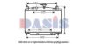 AKS DASIS 110065N Radiator, engine cooling